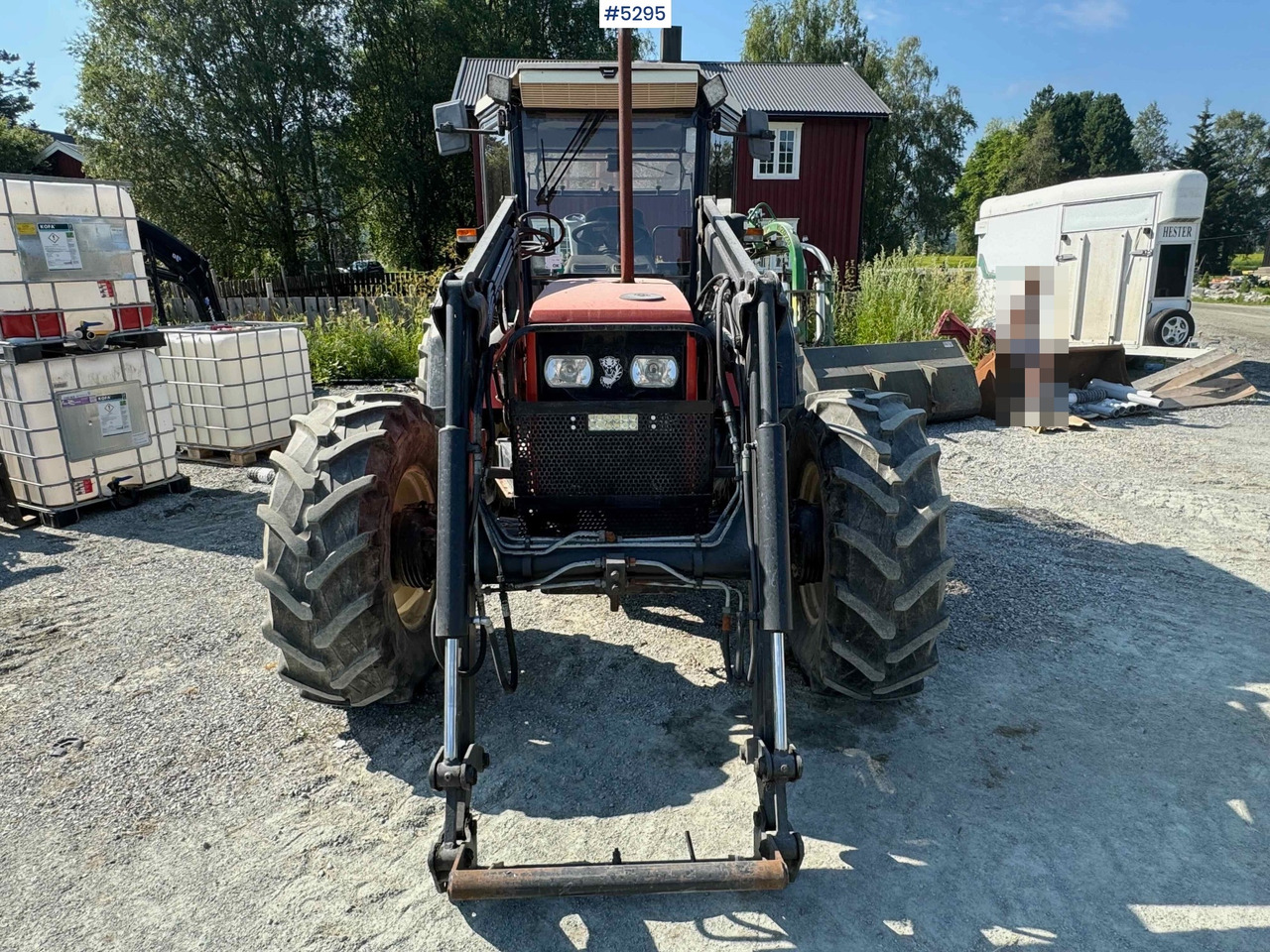 1995 SAME Antares tractor w/ front loader. WATCH VIDEO! - Τρακτέρ: φωτογραφία 2 1995 SAME Antares tractor w/ front loader. WATCH VIDEO! - Τρακτέρ: φωτογραφία 2