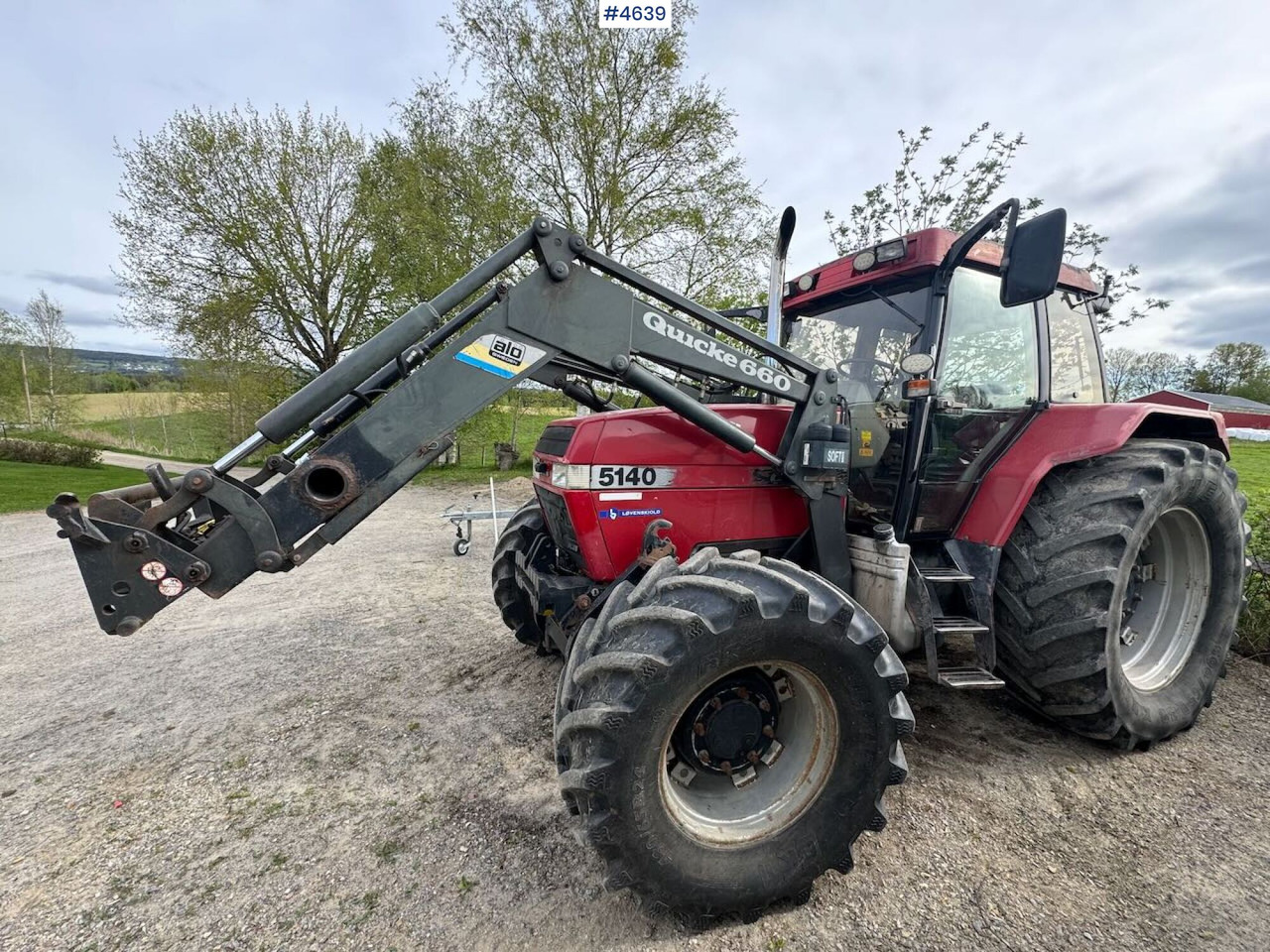 1996 CASE IH 5140 Maxxum Plus w/ front loader - Τρακτέρ: φωτογραφία 2 1996 CASE IH 5140 Maxxum Plus w/ front loader - Τρακτέρ: φωτογραφία 2