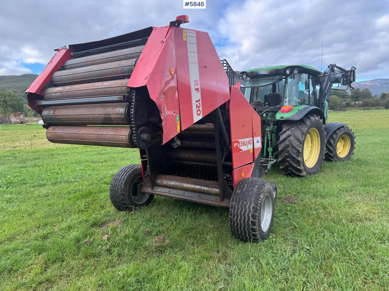 1996 Greenland RF120 round baler. WATCH THE VIDEO! - Σανού και κτηνοτροφικά μηχανήματα: φωτογραφία 2 1996 Greenland RF120 round baler. WATCH THE VIDEO! - Σανού και κτηνοτροφικά μηχανήματα: φωτογραφία 2