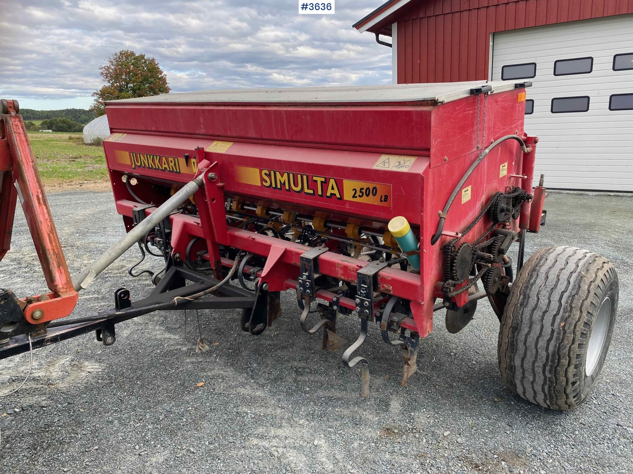 1997 Junkkari Simulta 2500 seed drill - Σπαρτική μηχανή: φωτογραφία 3 1997 Junkkari Simulta 2500 seed drill - Σπαρτική μηχανή: φωτογραφία 3