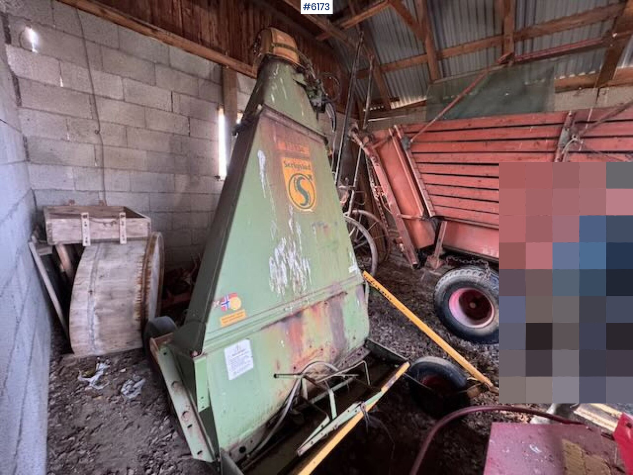 1998 Serigstad FS134 forage harvester - Σανού και κτηνοτροφικά μηχανήματα: φωτογραφία 2 1998 Serigstad FS134 forage harvester - Σανού και κτηνοτροφικά μηχανήματα: φωτογραφία 2