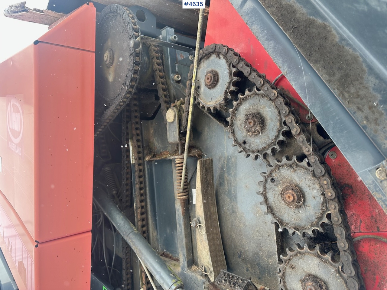 Σανού και κτηνοτροφικά μηχανήματα 1998 Vicon RF 130 Round baler.: φωτογραφία 16