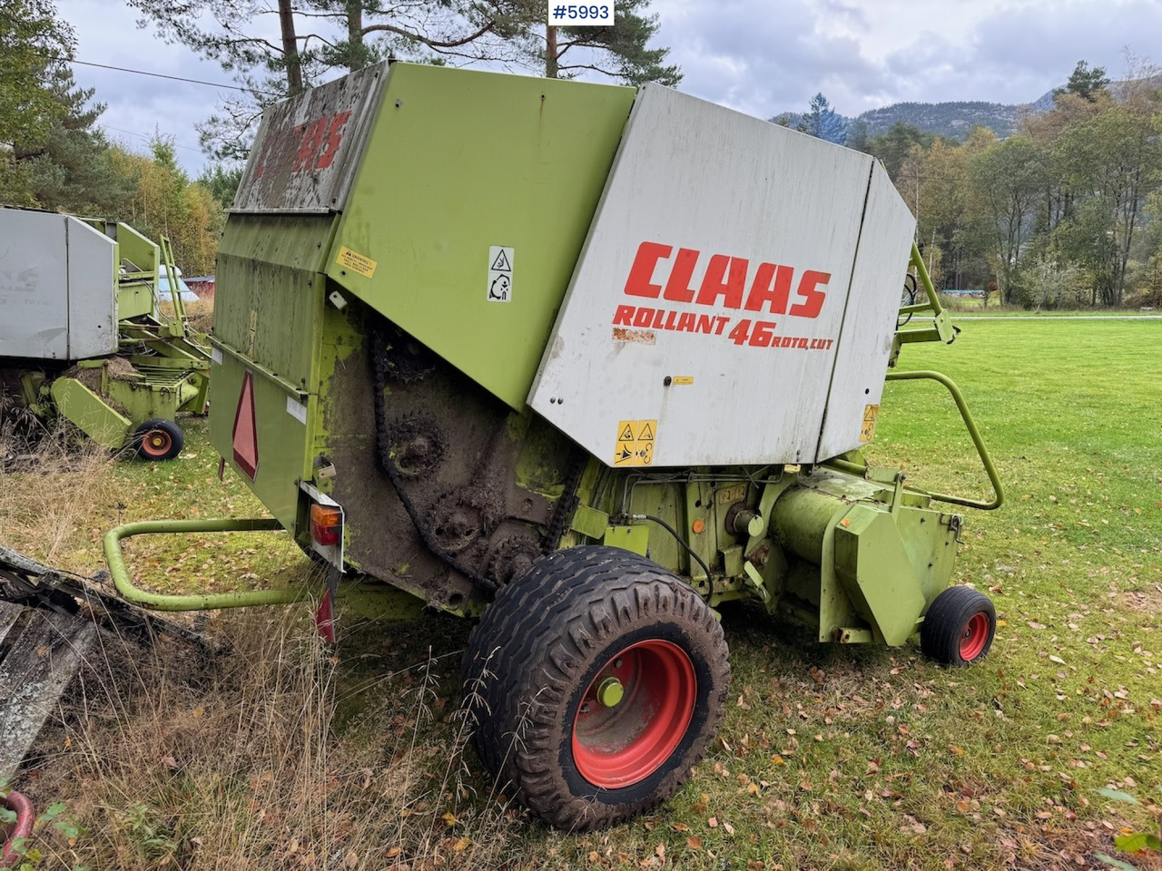 1999 Claas Rollant 46 Rotocut and a dividing baler. - Σανού και κτηνοτροφικά μηχανήματα: φωτογραφία 5 1999 Claas Rollant 46 Rotocut and a dividing baler. - Σανού και κτηνοτροφικά μηχανήματα: φωτογραφία 5