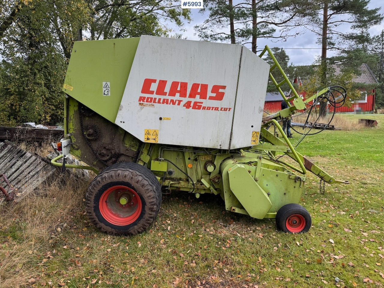 1999 Claas Rollant 46 Rotocut and a dividing baler. - Σανού και κτηνοτροφικά μηχανήματα: φωτογραφία 4 1999 Claas Rollant 46 Rotocut and a dividing baler. - Σανού και κτηνοτροφικά μηχανήματα: φωτογραφία 4