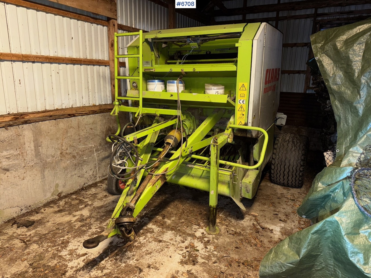 1999 Claas Rollant 46 Round Baler. - Σανού και κτηνοτροφικά μηχανήματα: φωτογραφία 3 1999 Claas Rollant 46 Round Baler. - Σανού και κτηνοτροφικά μηχανήματα: φωτογραφία 3