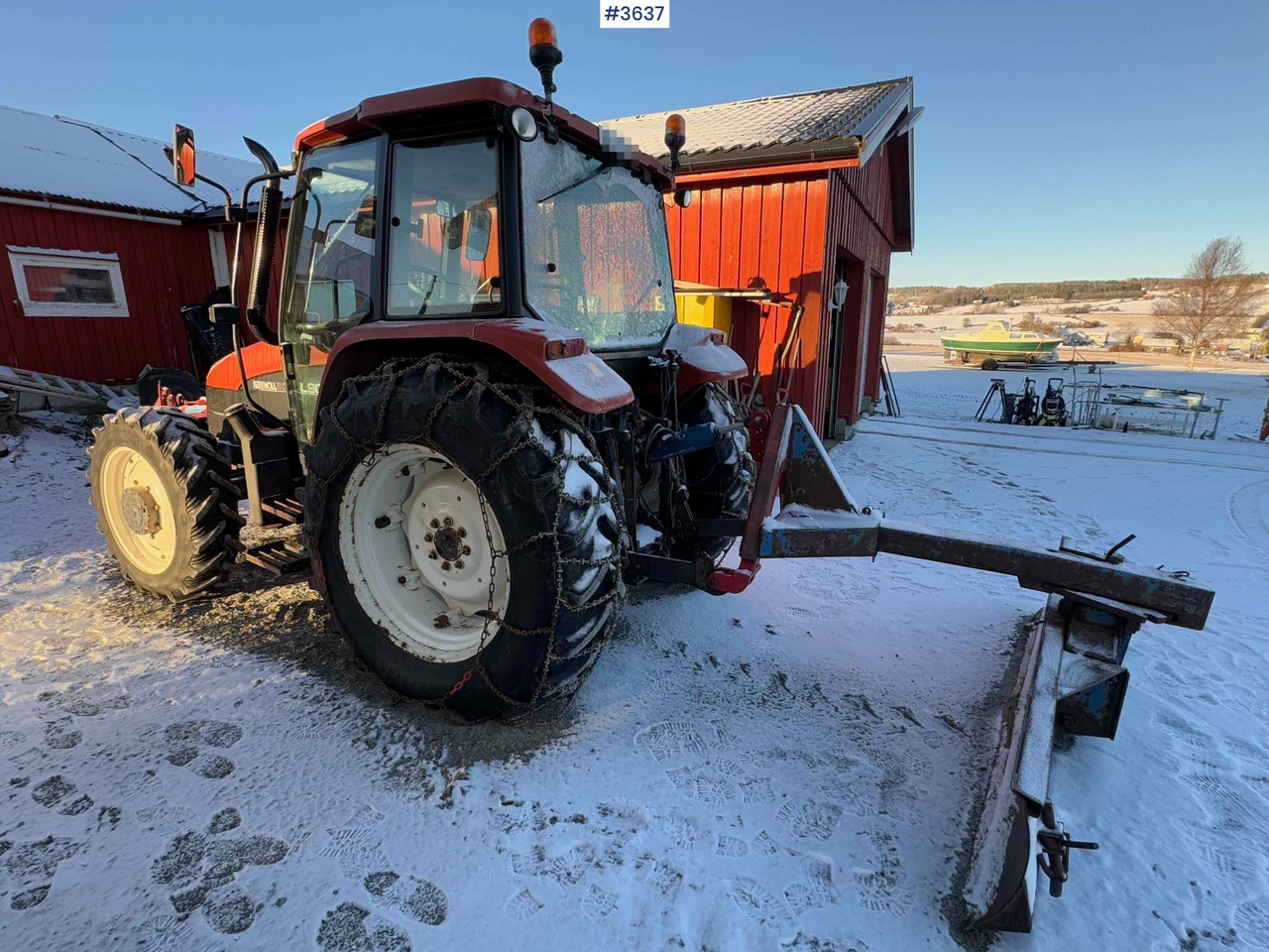 1999 New Holland TL90 with chain for sale! - Τρακτέρ: φωτογραφία 4 1999 New Holland TL90 with chain for sale! - Τρακτέρ: φωτογραφία 4