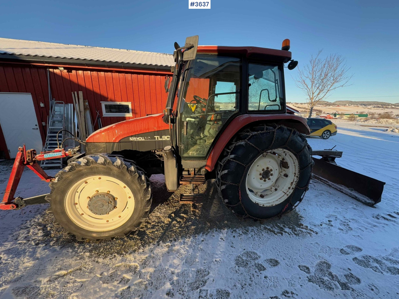 1999 New Holland TL90 with chain for sale! - Τρακτέρ: φωτογραφία 3 1999 New Holland TL90 with chain for sale! - Τρακτέρ: φωτογραφία 3