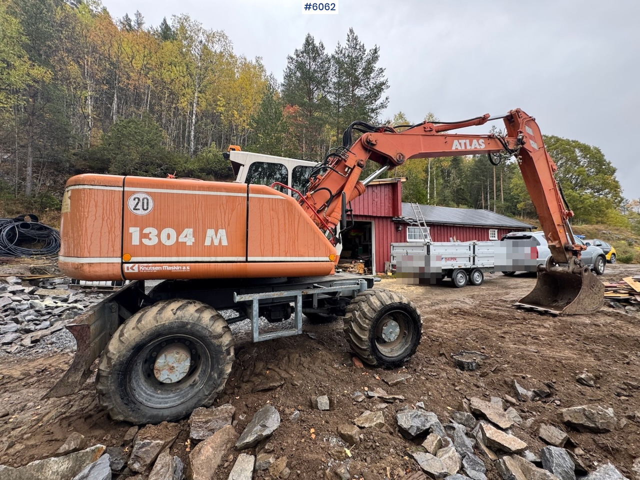 2002 Atlas 1304 w/ 1 backhoe bucket Low Hours! - Εκσκαφέας: φωτογραφία 5 2002 Atlas 1304 w/ 1 backhoe bucket Low Hours! - Εκσκαφέας: φωτογραφία 5