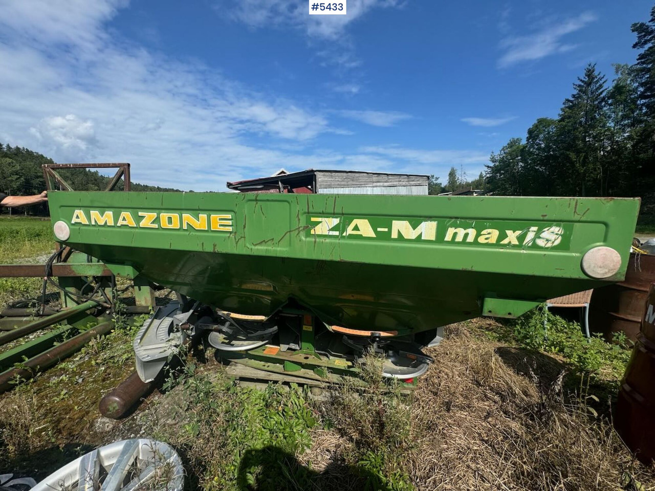 2003 Amazone  ZA-M 1500 - Λιπασματοδιανομέας: φωτογραφία 5 2003 Amazone  ZA-M 1500 - Λιπασματοδιανομέας: φωτογραφία 5