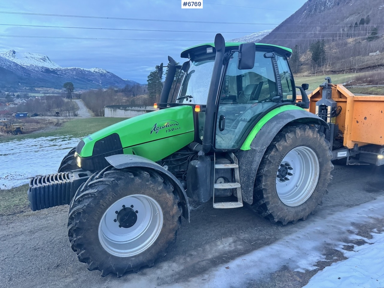 2003 Deutz Fahr Agrotron 150 with front weight - Τρακτέρ: φωτογραφία 3 2003 Deutz Fahr Agrotron 150 with front weight - Τρακτέρ: φωτογραφία 3