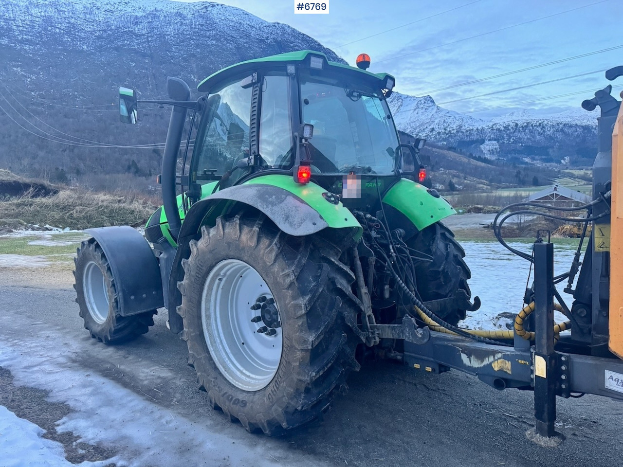 2003 Deutz Fahr Agrotron 150 with front weight - Τρακτέρ: φωτογραφία 4 2003 Deutz Fahr Agrotron 150 with front weight - Τρακτέρ: φωτογραφία 4