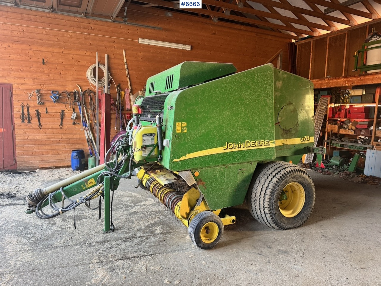 2003 John Deere 578 Round Baler. - Σανού και κτηνοτροφικά μηχανήματα: φωτογραφία 2 2003 John Deere 578 Round Baler. - Σανού και κτηνοτροφικά μηχανήματα: φωτογραφία 2