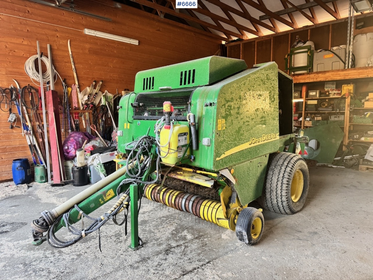 2003 John Deere 578 Round Baler. - Σανού και κτηνοτροφικά μηχανήματα: φωτογραφία 4 2003 John Deere 578 Round Baler. - Σανού και κτηνοτροφικά μηχανήματα: φωτογραφία 4