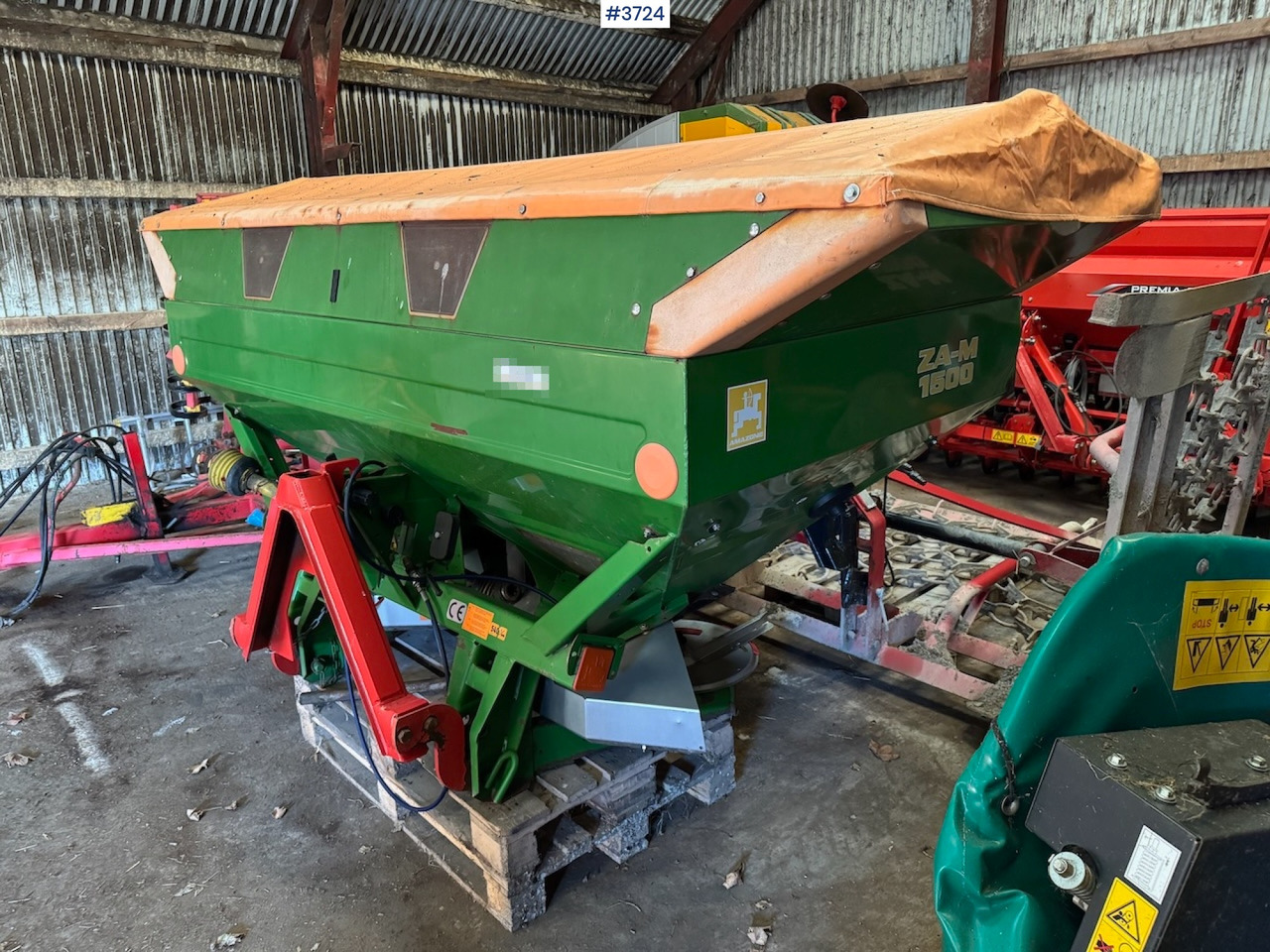 2005 Amazone ZA-M 1500 - Λιπασματοδιανομέας: φωτογραφία 2 2005 Amazone ZA-M 1500 - Λιπασματοδιανομέας: φωτογραφία 2