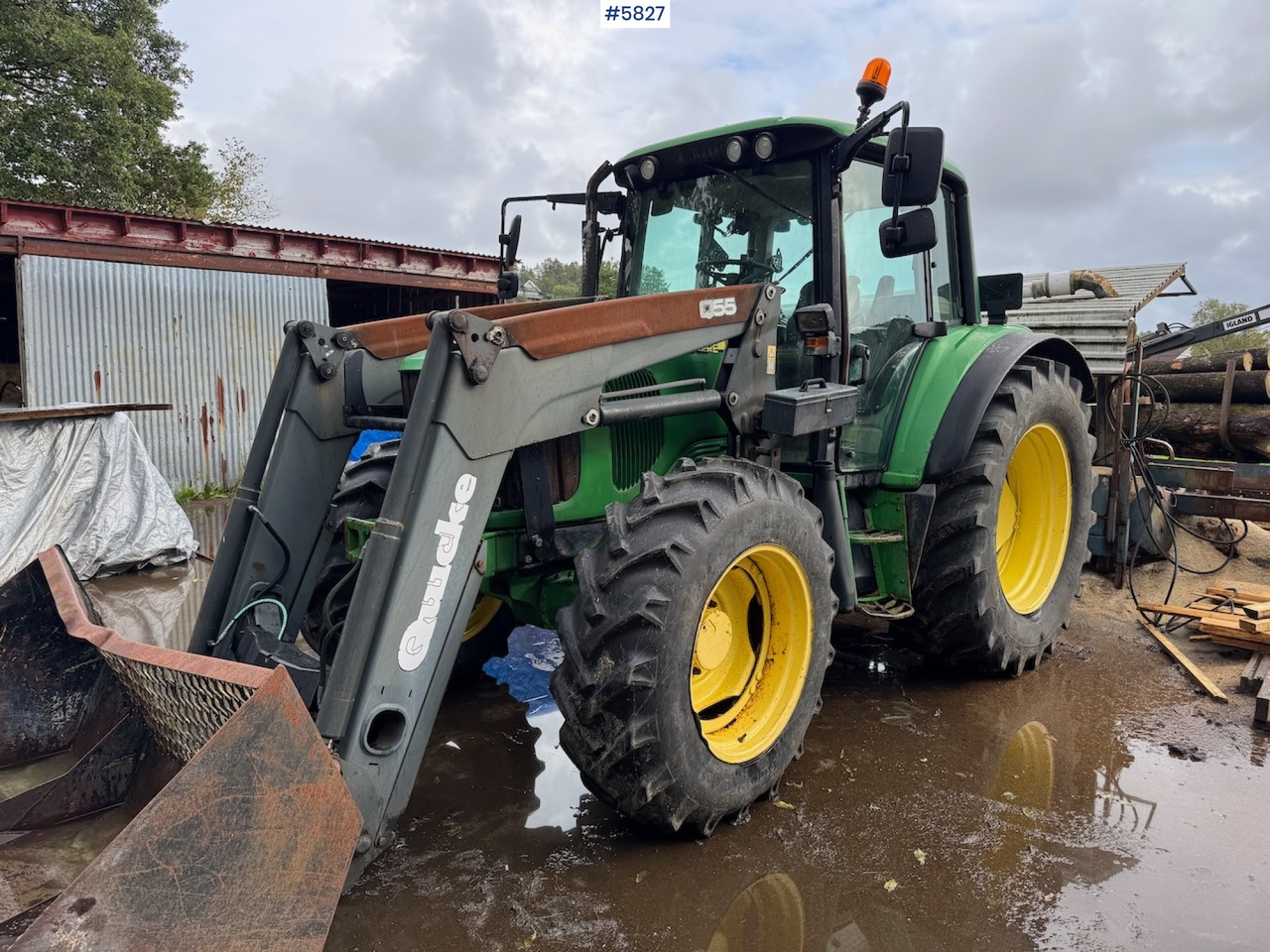 2005 John Deere 6320 w/ front loader. - Τρακτέρ: φωτογραφία 1 2005 John Deere 6320 w/ front loader. - Τρακτέρ: φωτογραφία 1