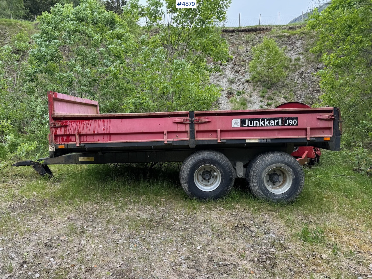 2005 Junkkari J90 - Ρυμούλκα για τρακτέρ: φωτογραφία 2 2005 Junkkari J90 - Ρυμούλκα για τρακτέρ: φωτογραφία 2