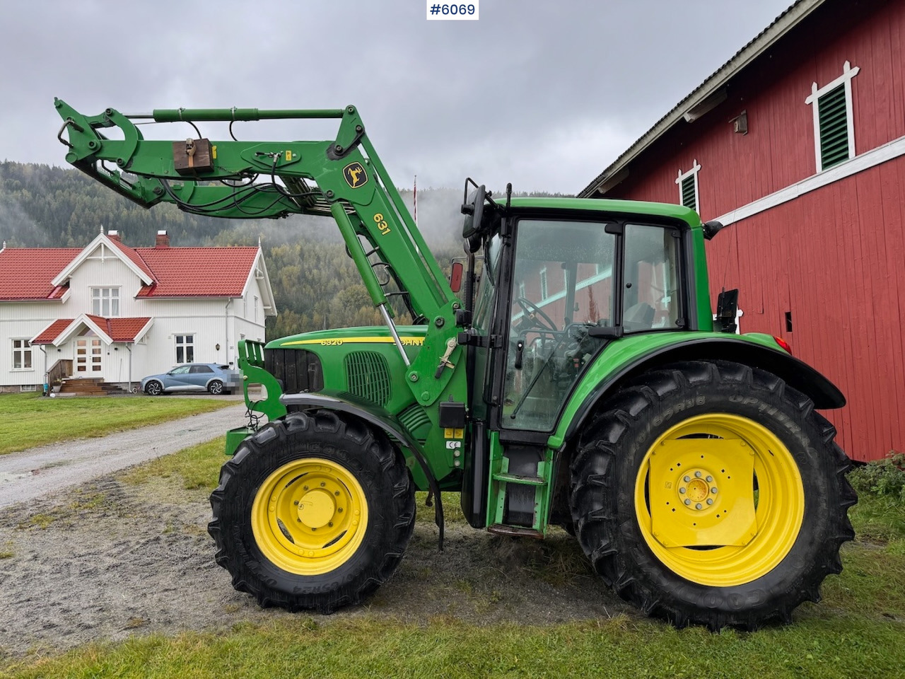 2006 John Deere 6320 w/ front loader, bucket, grapple, pallet fork and chains. Low hours!! - Τρακτέρ: φωτογραφία 2 2006 John Deere 6320 w/ front loader, bucket, grapple, pallet fork and chains. Low hours!! - Τρακτέρ: φωτογραφία 2