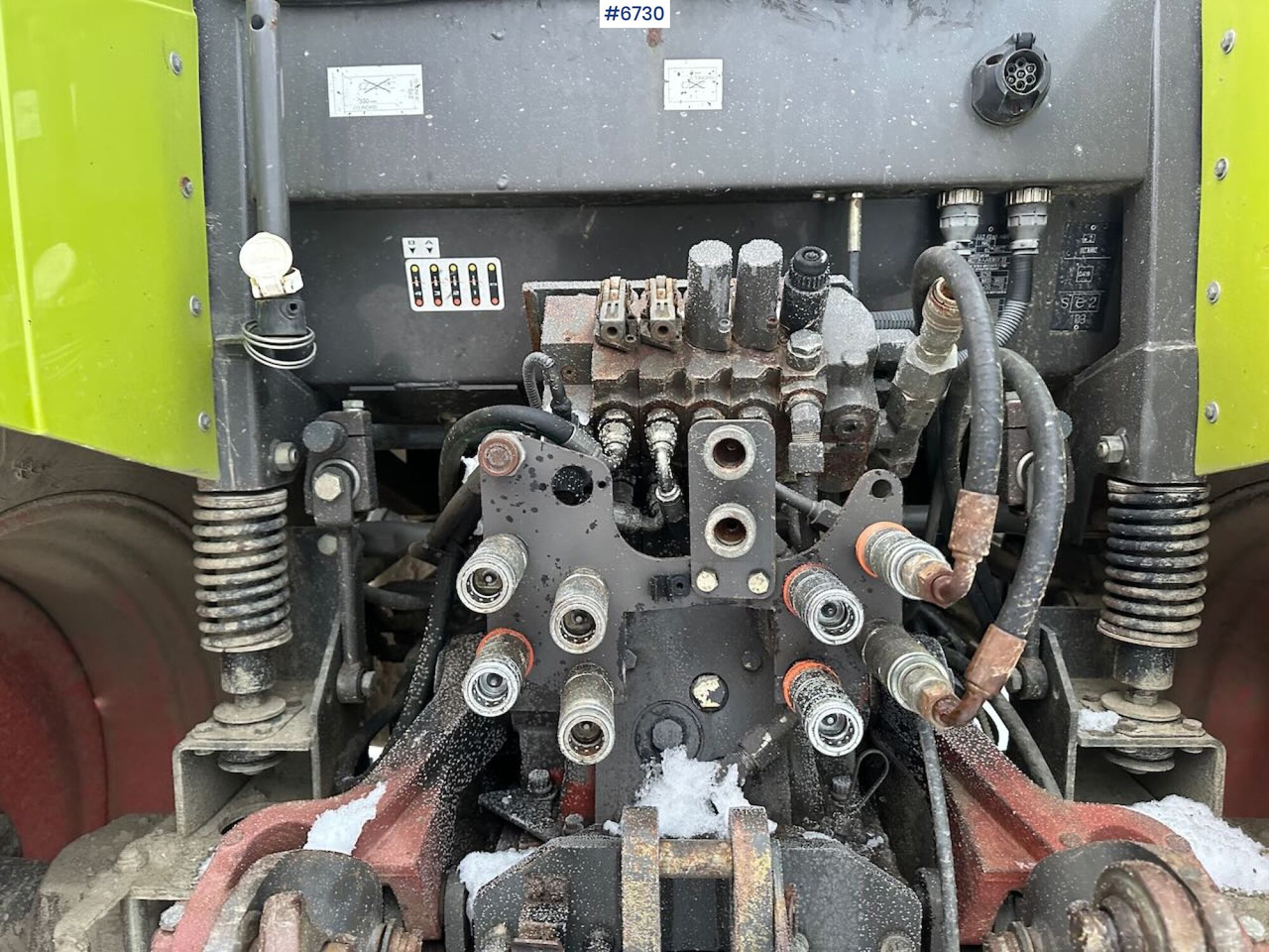 Τρακτέρ 2007 Claas Ares 697 4x4 with front loader. SEE VIDEO.: φωτογραφία 16 Τρακτέρ 2007 Claas Ares 697 4x4 with front loader. SEE VIDEO.: φωτογραφία 16