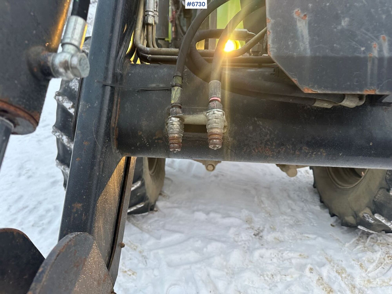 Τρακτέρ 2007 Claas Ares 697 4x4 with front loader. SEE VIDEO.: φωτογραφία 9 Τρακτέρ 2007 Claas Ares 697 4x4 with front loader. SEE VIDEO.: φωτογραφία 9