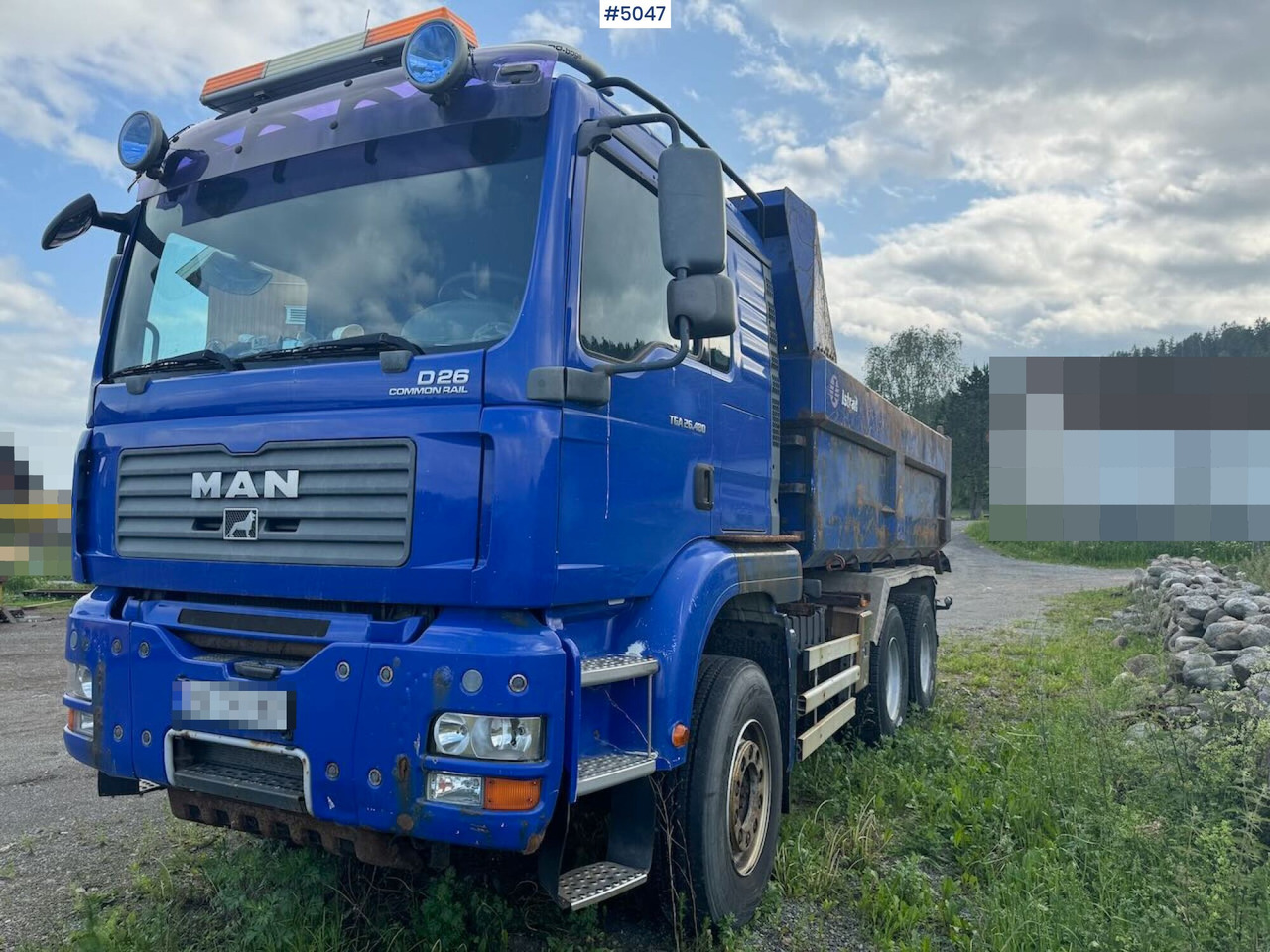 2007 MAN TGA 26.480 6x4 tipper - Φορτηγό ανατρεπόμενο: φωτογραφία 1 2007 MAN TGA 26.480 6x4 tipper - Φορτηγό ανατρεπόμενο: φωτογραφία 1