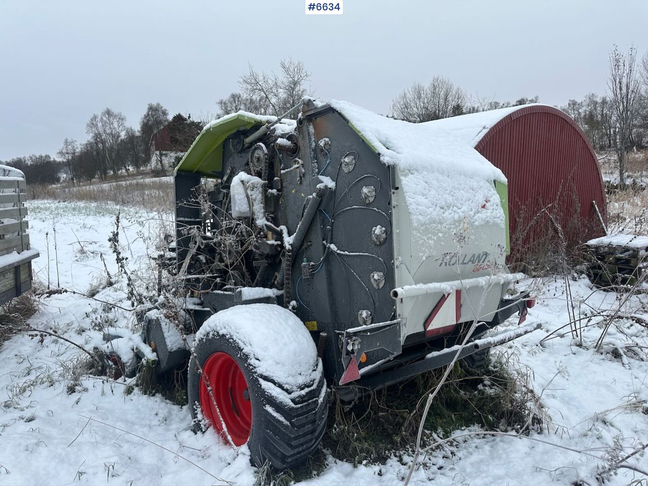 2008 Claas Rollant 354 round baler. w/Low usage. REP.OBJECT. - Σανού και κτηνοτροφικά μηχανήματα: φωτογραφία 4 2008 Claas Rollant 354 round baler. w/Low usage. REP.OBJECT. - Σανού και κτηνοτροφικά μηχανήματα: φωτογραφία 4
