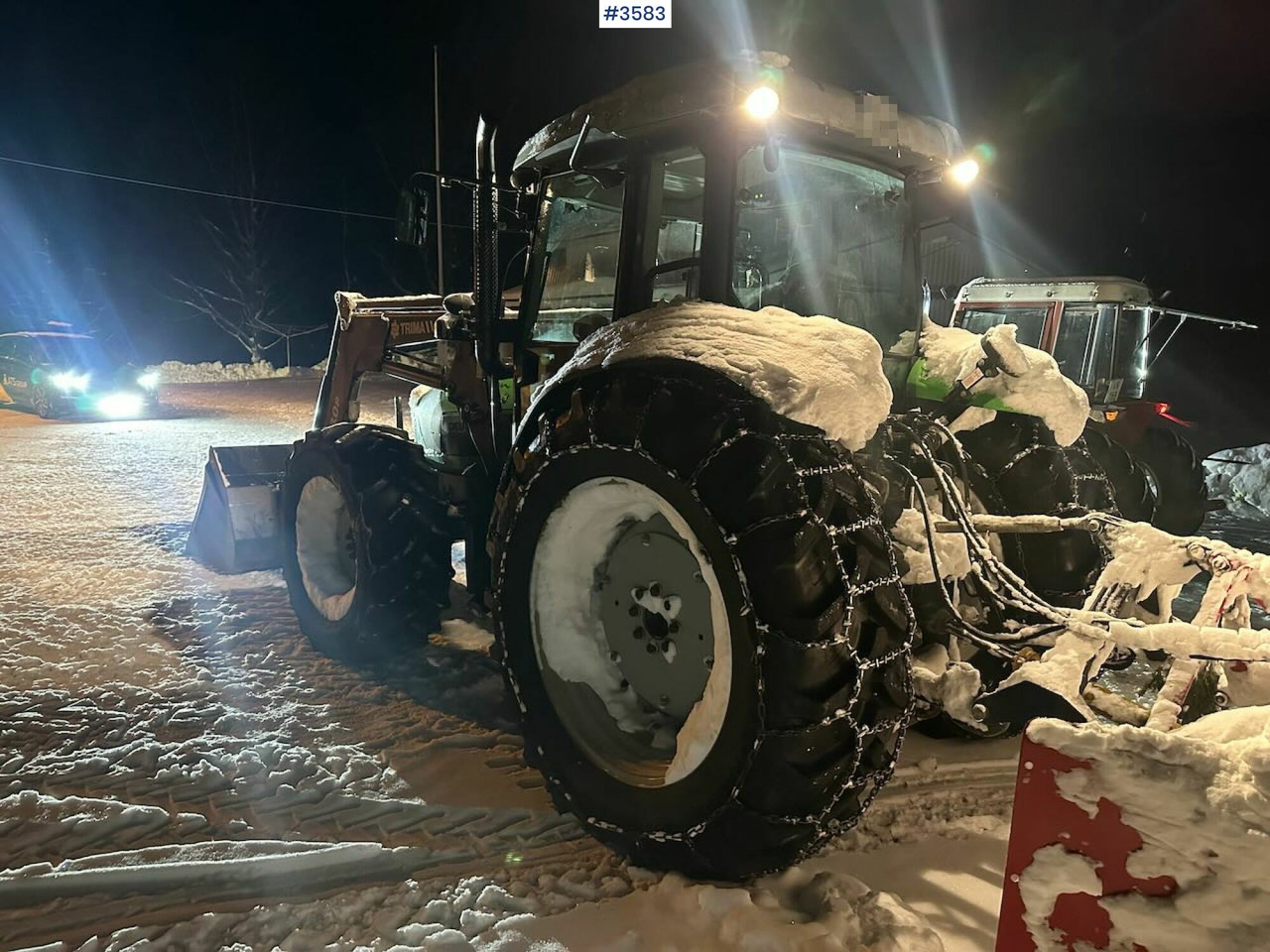 2008 Deutz-Fahr Agrofarm 100 traktor w/ Trima Front loader. See hours! - Τρακτέρ: φωτογραφία 5 2008 Deutz-Fahr Agrofarm 100 traktor w/ Trima Front loader. See hours! - Τρακτέρ: φωτογραφία 5