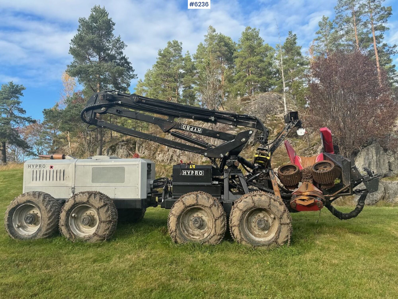 2008 Hypro 500LS harvesting machine with processor head and felling grapple - Συλλεκτική μηχανή - forest harvester: φωτογραφία 3 2008 Hypro 500LS harvesting machine with processor head and felling grapple - Συλλεκτική μηχανή - forest harvester: φωτογραφία 3