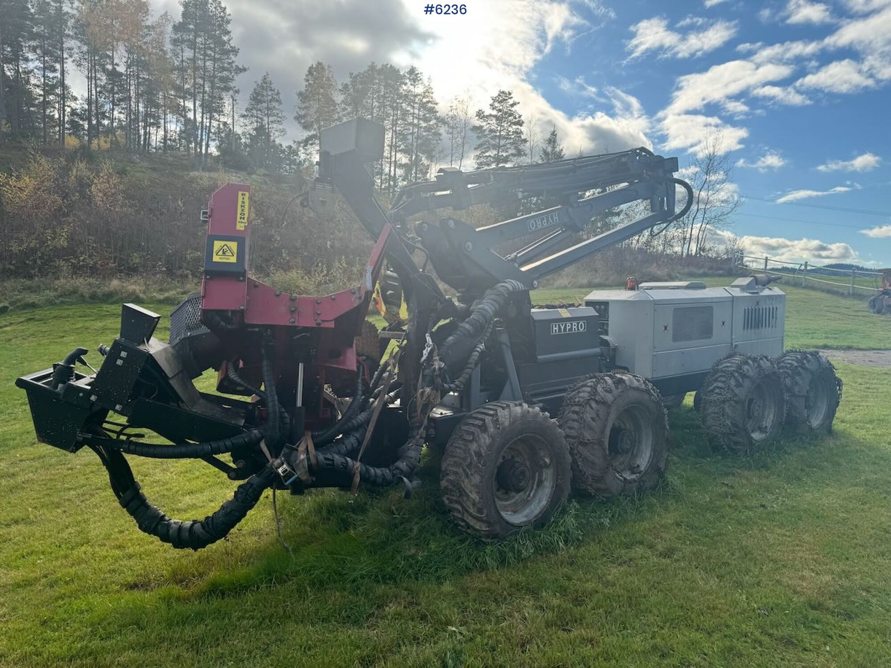 2008 Hypro 500LS harvesting machine with processor head and felling grapple - Συλλεκτική μηχανή - forest harvester: φωτογραφία 2 2008 Hypro 500LS harvesting machine with processor head and felling grapple - Συλλεκτική μηχανή - forest harvester: φωτογραφία 2