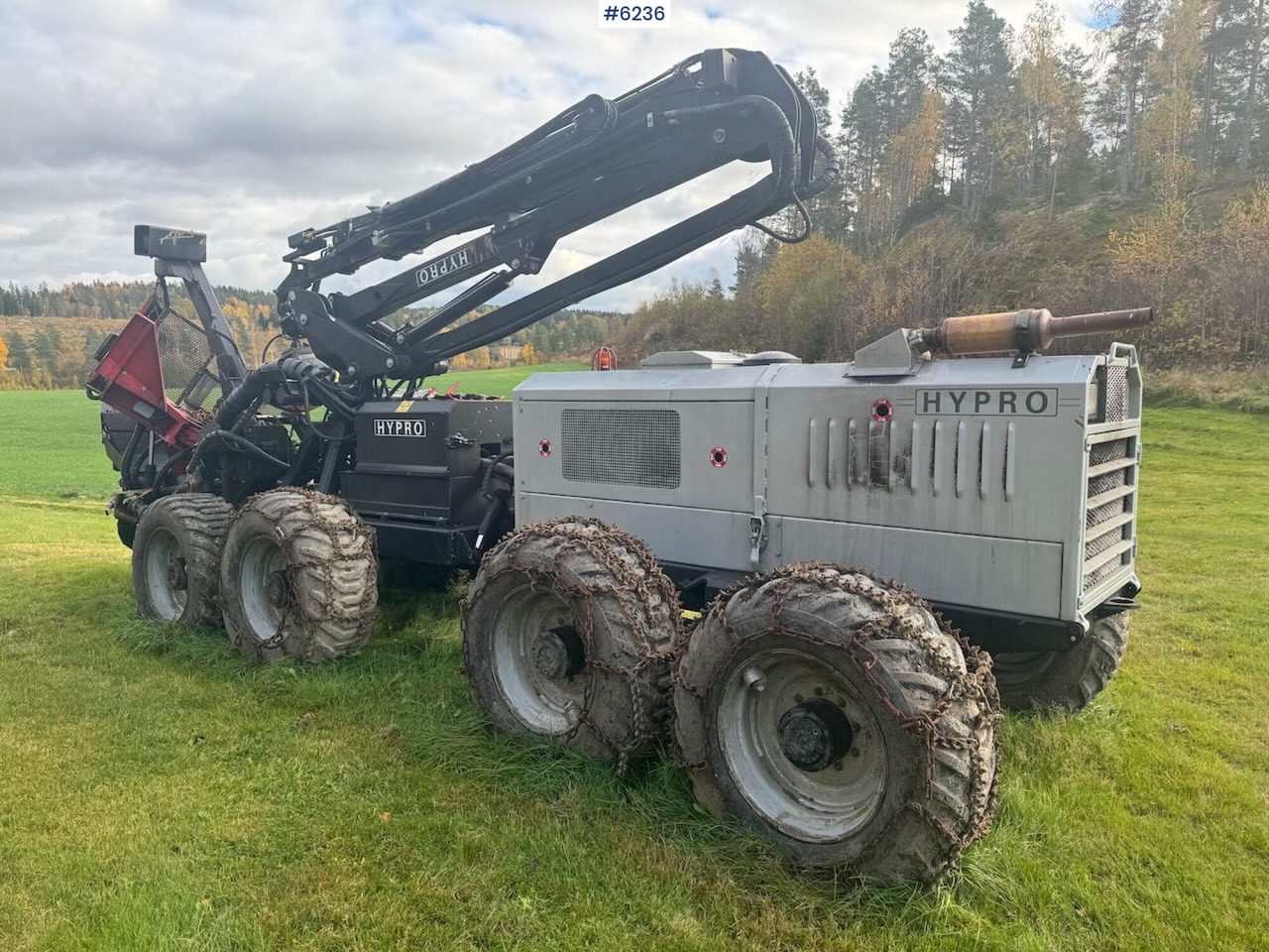 2008 Hypro 500LS harvesting machine with processor head and felling grapple - Συλλεκτική μηχανή - forest harvester: φωτογραφία 4 2008 Hypro 500LS harvesting machine with processor head and felling grapple - Συλλεκτική μηχανή - forest harvester: φωτογραφία 4