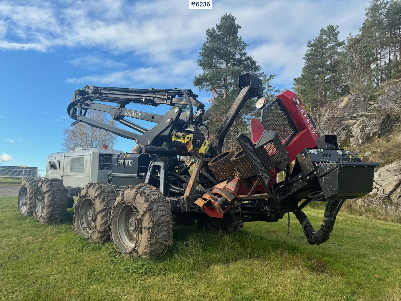 2008 Hypro 500LS harvesting machine with processor head and felling grapple - Συλλεκτική μηχανή - forest harvester: φωτογραφία 5 2008 Hypro 500LS harvesting machine with processor head and felling grapple - Συλλεκτική μηχανή - forest harvester: φωτογραφία 5