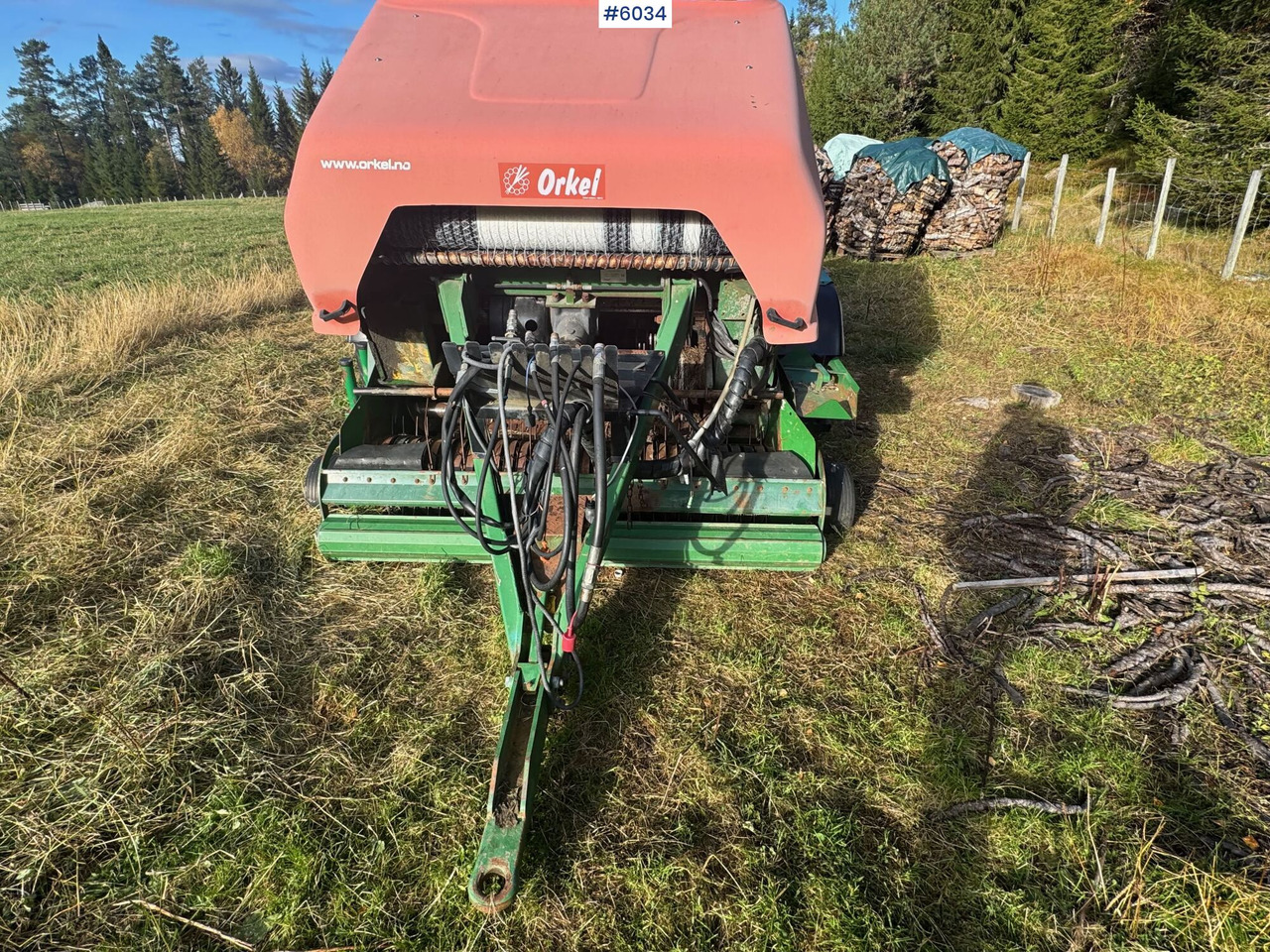 Σανού και κτηνοτροφικά μηχανήματα 2008 Orkel 1260 round baler: φωτογραφία 11