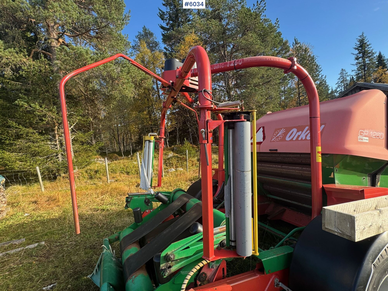 Σανού και κτηνοτροφικά μηχανήματα 2008 Orkel 1260 round baler: φωτογραφία 20