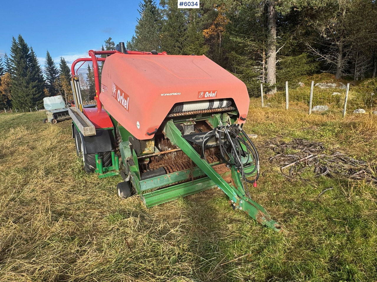 Σανού και κτηνοτροφικά μηχανήματα 2008 Orkel 1260 round baler: φωτογραφία 8