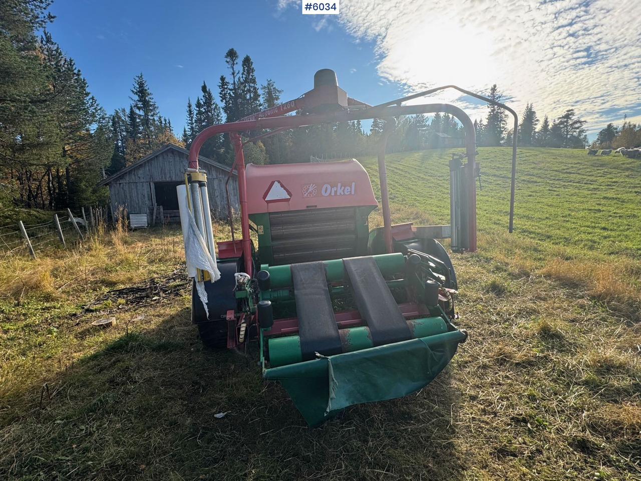 Σανού και κτηνοτροφικά μηχανήματα 2008 Orkel 1260 round baler: φωτογραφία 17