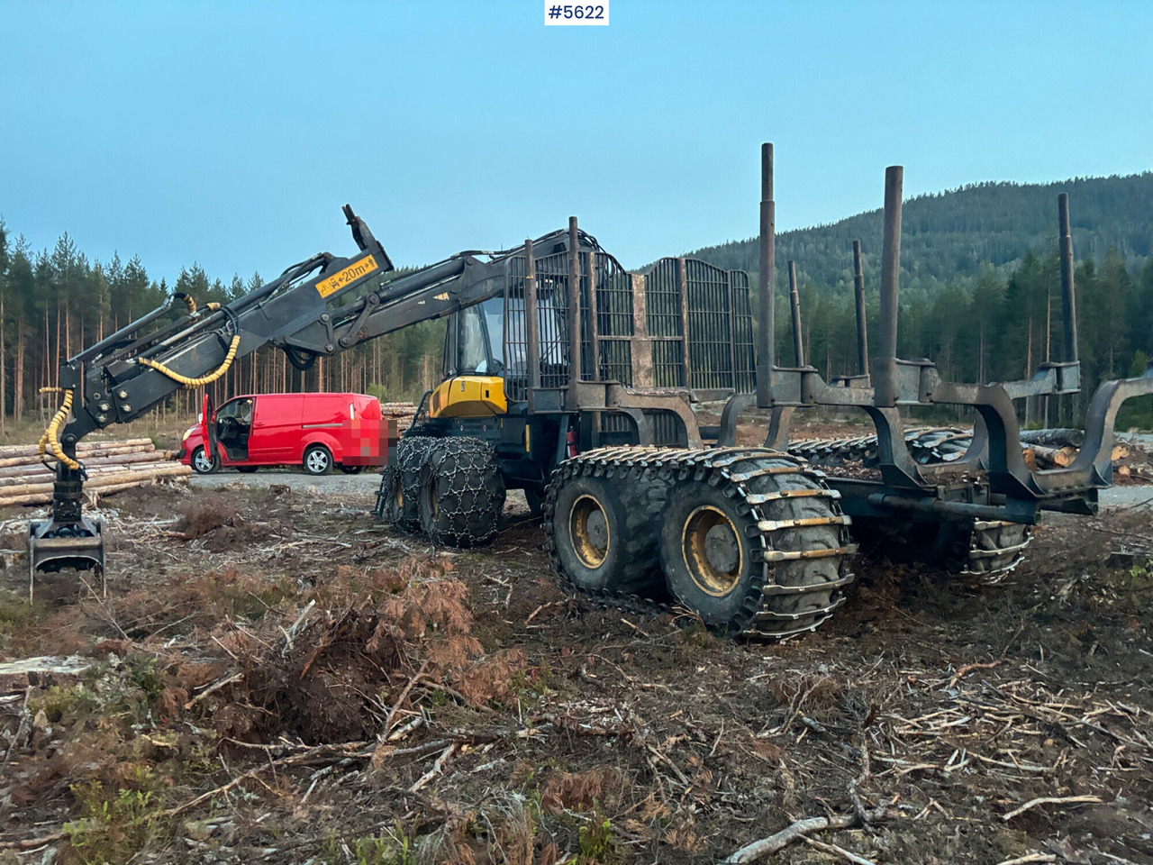 2008 Ponsse Elephant - Λαστιχοφόρα προωθητικo - forwarder: φωτογραφία 2 2008 Ponsse Elephant - Λαστιχοφόρα προωθητικo - forwarder: φωτογραφία 2