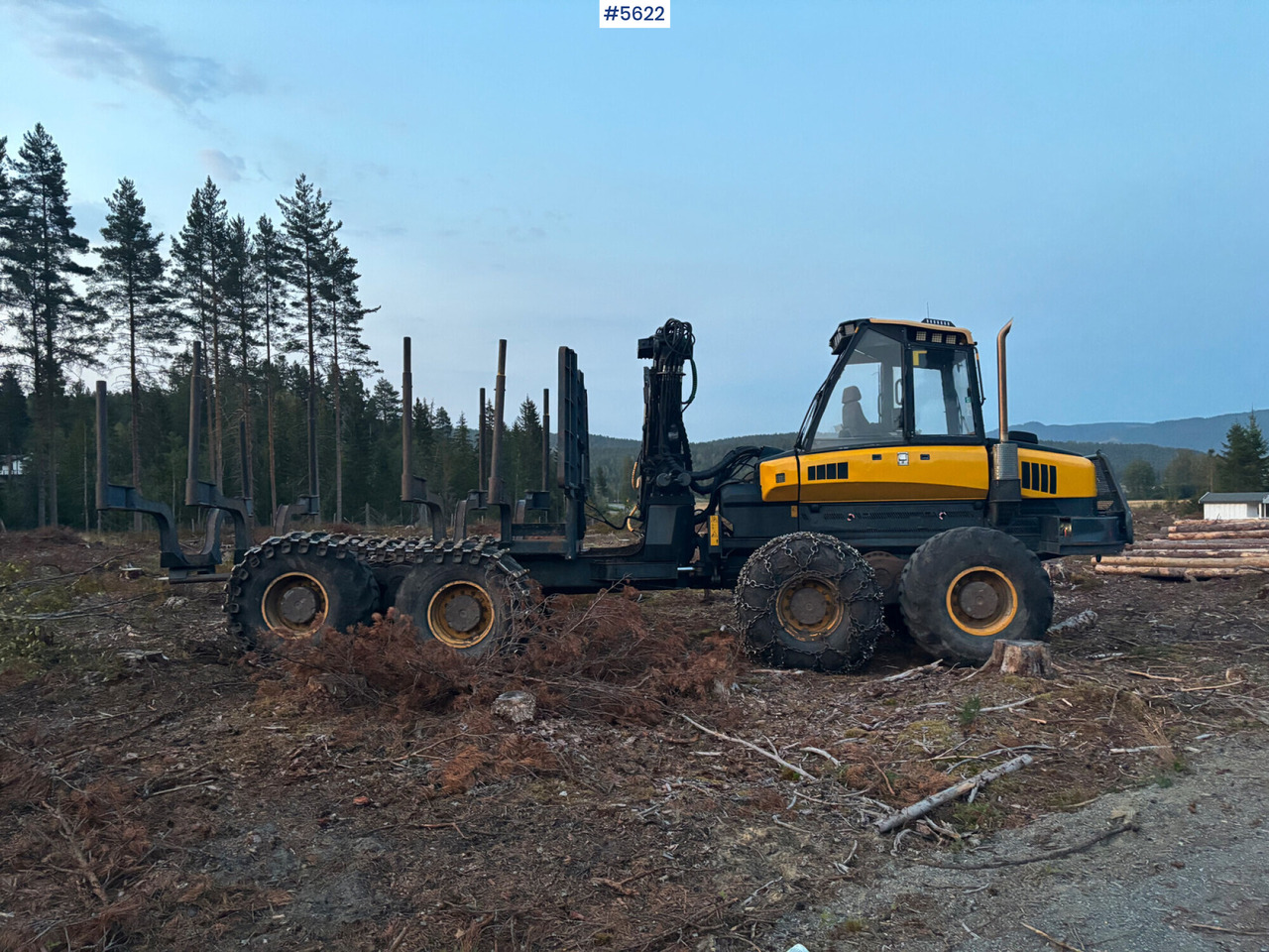 2008 Ponsse Elephant - Λαστιχοφόρα προωθητικo - forwarder: φωτογραφία 1 2008 Ponsse Elephant - Λαστιχοφόρα προωθητικo - forwarder: φωτογραφία 1