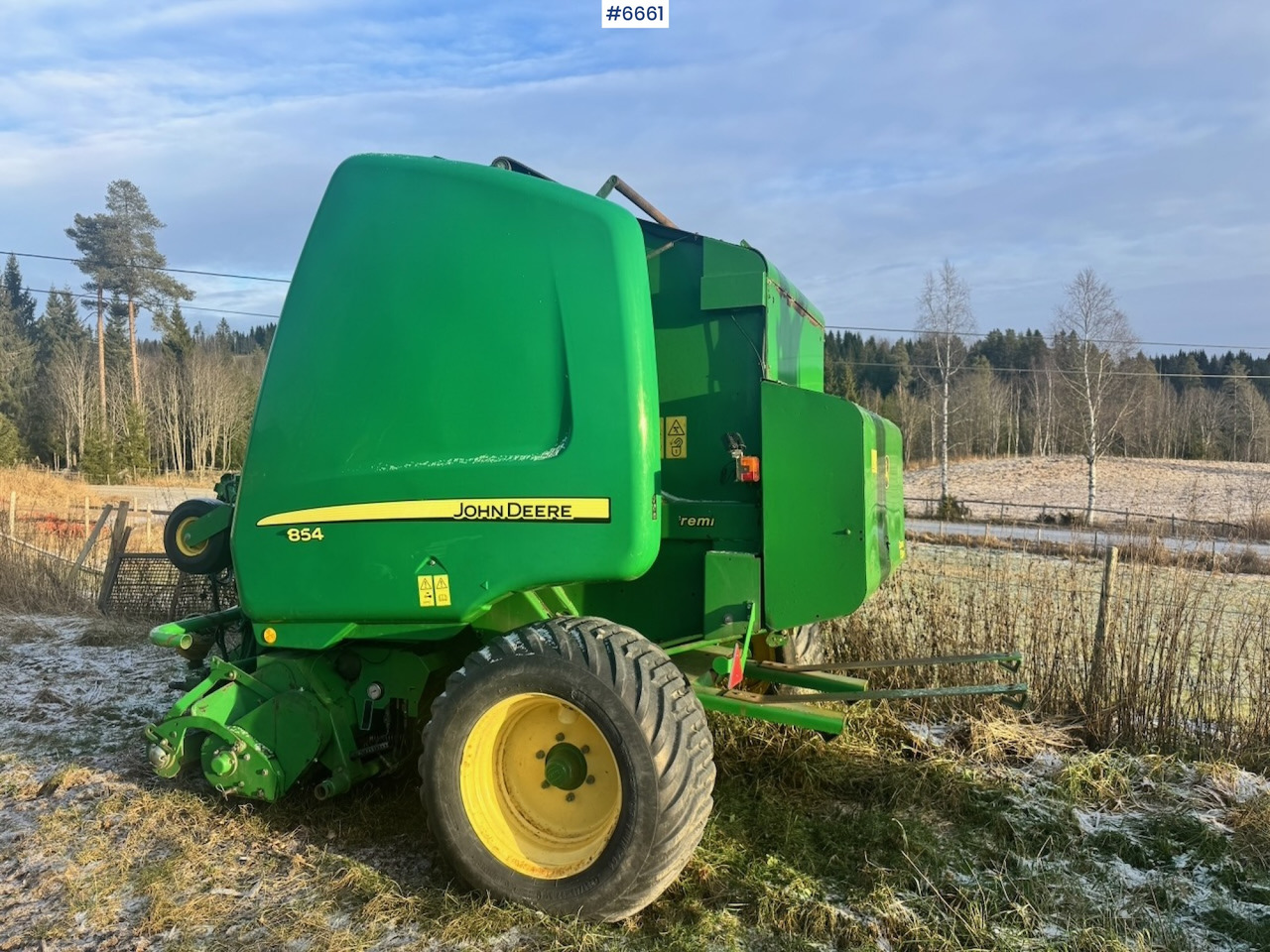 2009 John Deere 854 Round Baler - Σανού και κτηνοτροφικά μηχανήματα: φωτογραφία 3 2009 John Deere 854 Round Baler - Σανού και κτηνοτροφικά μηχανήματα: φωτογραφία 3
