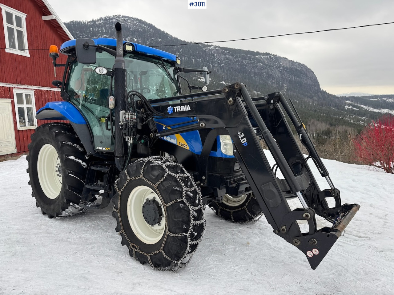 2010 New Holland T6020 Elite w/front loader - Τρακτέρ: φωτογραφία 2 2010 New Holland T6020 Elite w/front loader - Τρακτέρ: φωτογραφία 2