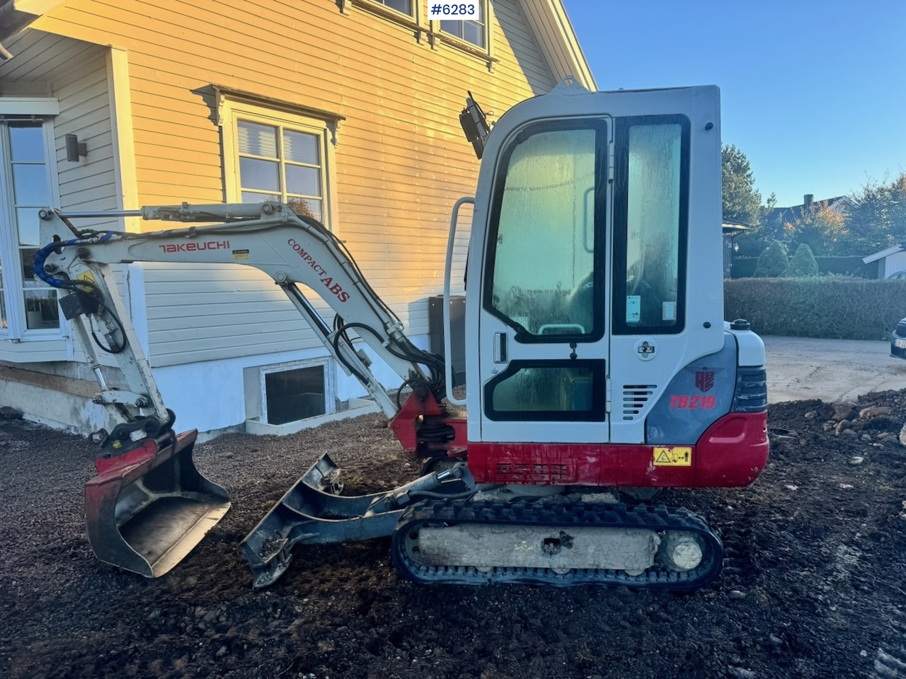 2010 Takeuchi TB219 Mini Excavator with Rototilt and 2 buckets. - Εκσκαφέας: φωτογραφία 3 2010 Takeuchi TB219 Mini Excavator with Rototilt and 2 buckets. - Εκσκαφέας: φωτογραφία 3