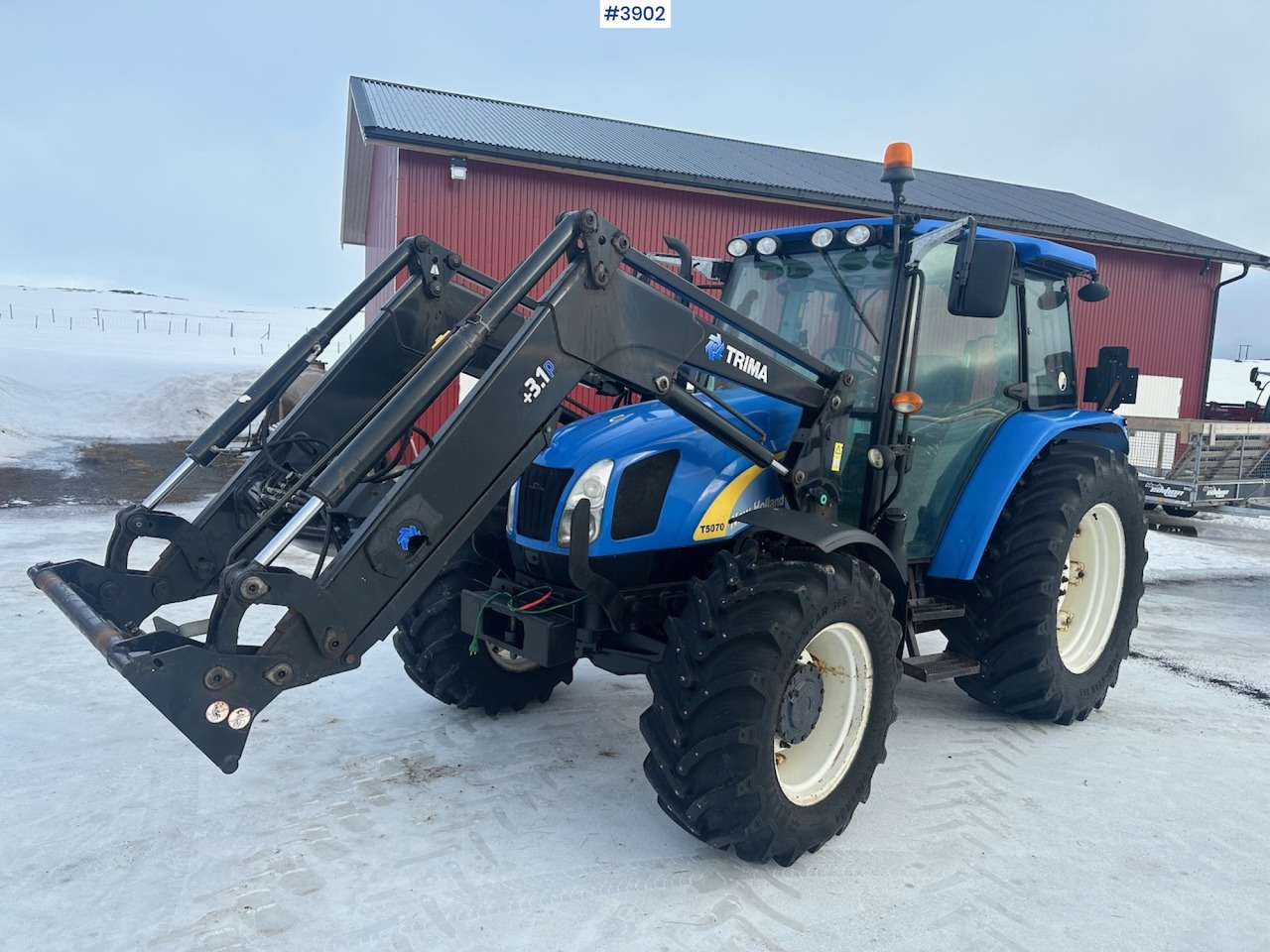 2011 New Holland T5070 4x4 m/ frontlaster - Τρακτέρ: φωτογραφία 1 2011 New Holland T5070 4x4 m/ frontlaster - Τρακτέρ: φωτογραφία 1