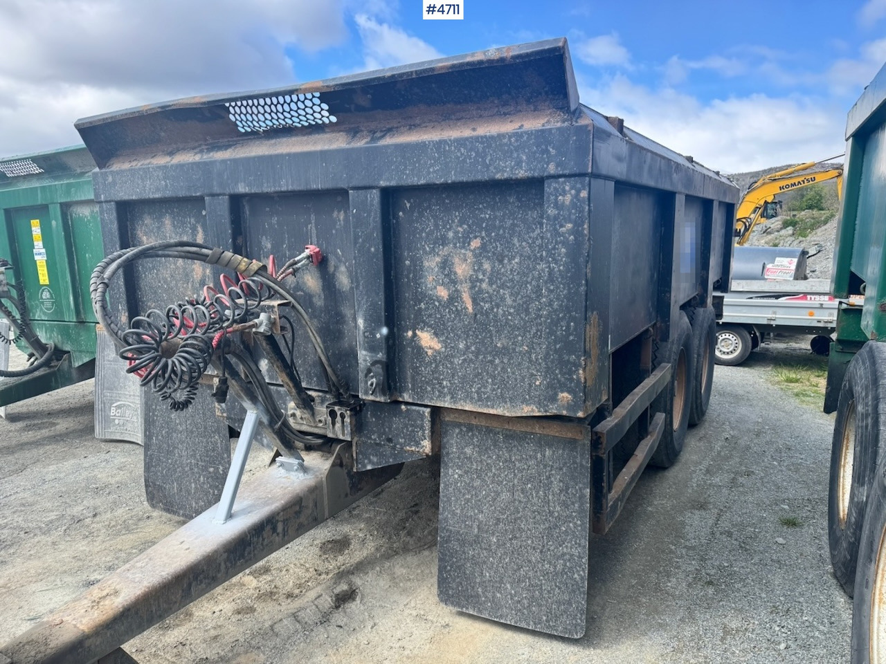 2012 Bailey Dump trailer. - Ανατρεπόμενη ρυμούλκα για τρακτέρ: φωτογραφία 5 2012 Bailey Dump trailer. - Ανατρεπόμενη ρυμούλκα για τρακτέρ: φωτογραφία 5