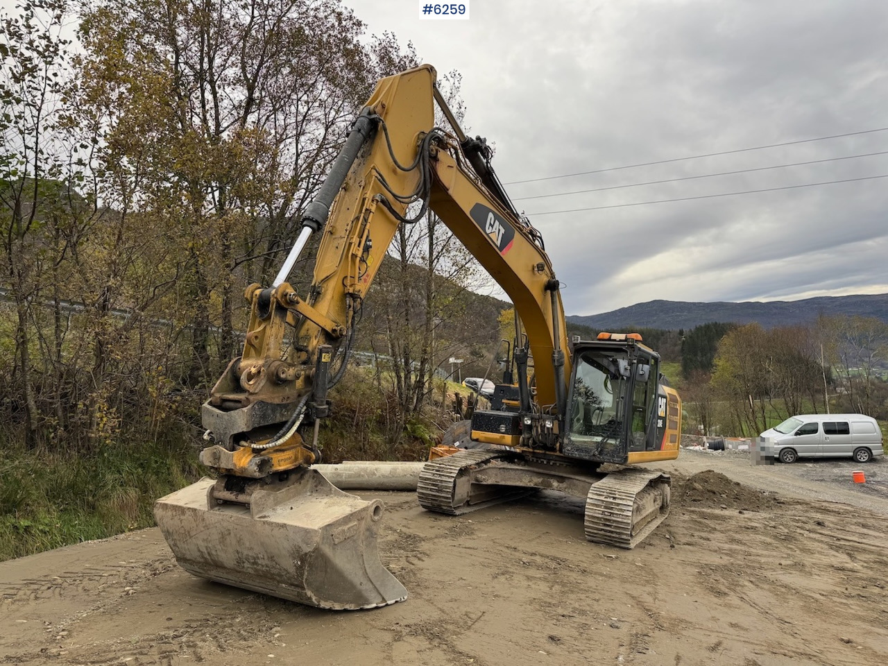 2012 Cat 324 E w/ rotor tilt, sanding bucket and digging bucket. - Ερπυστριοφόρος εκσκαφέας: φωτογραφία 5 2012 Cat 324 E w/ rotor tilt, sanding bucket and digging bucket. - Ερπυστριοφόρος εκσκαφέας: φωτογραφία 5