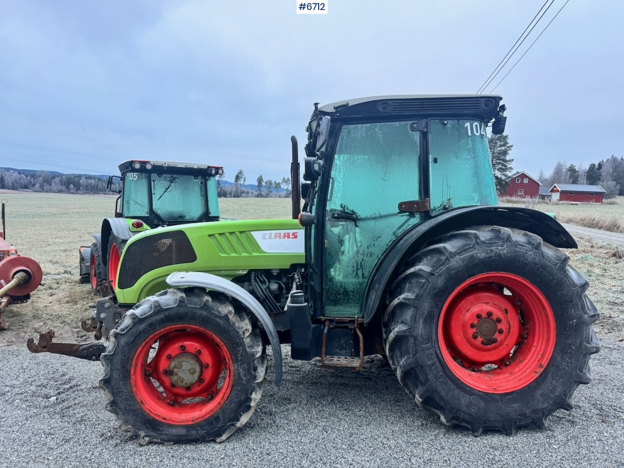 2012 Claas 220 Elios w/ Front hydraulics. 4200 hours! - Τρακτέρ: φωτογραφία 3 2012 Claas 220 Elios w/ Front hydraulics. 4200 hours! - Τρακτέρ: φωτογραφία 3