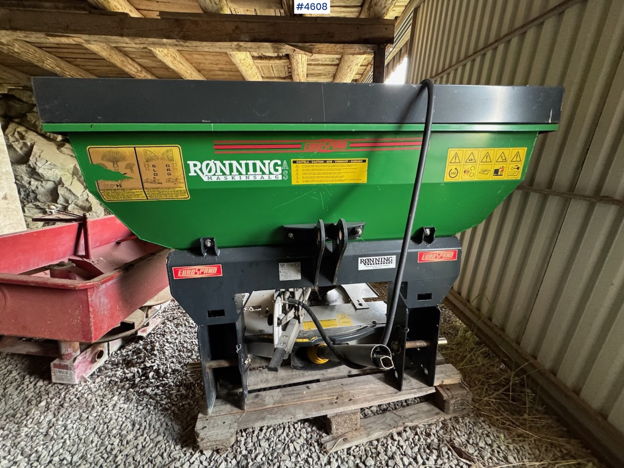 2012 EuroSpand Ercole Fertilizer Spreader - Λιπασματοδιανομέας: φωτογραφία 5 2012 EuroSpand Ercole Fertilizer Spreader - Λιπασματοδιανομέας: φωτογραφία 5