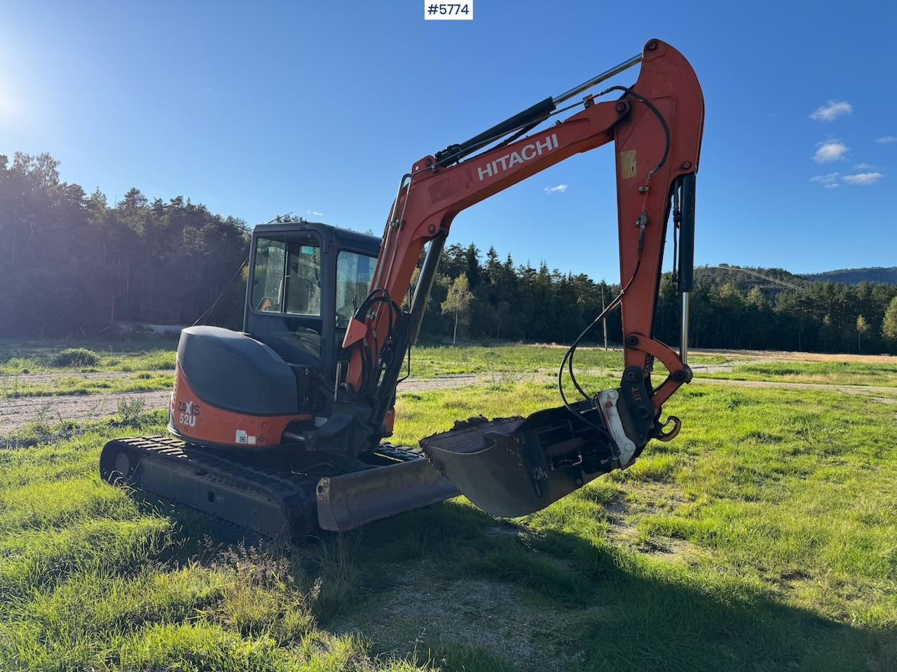 2012 Hitachi ZX 52 U-3 CLR - Εκσκαφέας: φωτογραφία 4 2012 Hitachi ZX 52 U-3 CLR - Εκσκαφέας: φωτογραφία 4