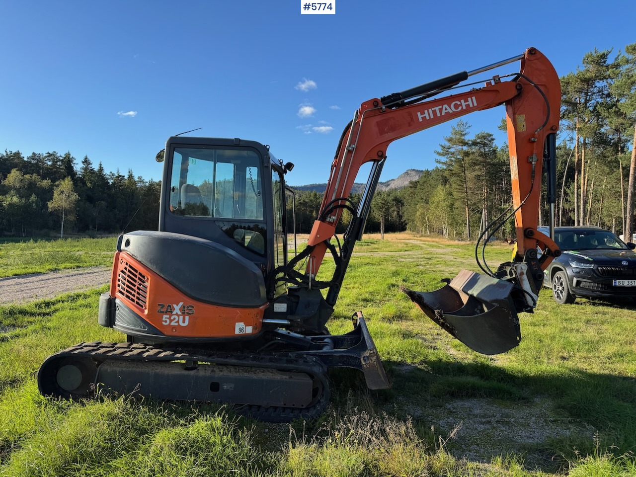 2012 Hitachi ZX 52 U-3 CLR - Εκσκαφέας: φωτογραφία 5 2012 Hitachi ZX 52 U-3 CLR - Εκσκαφέας: φωτογραφία 5