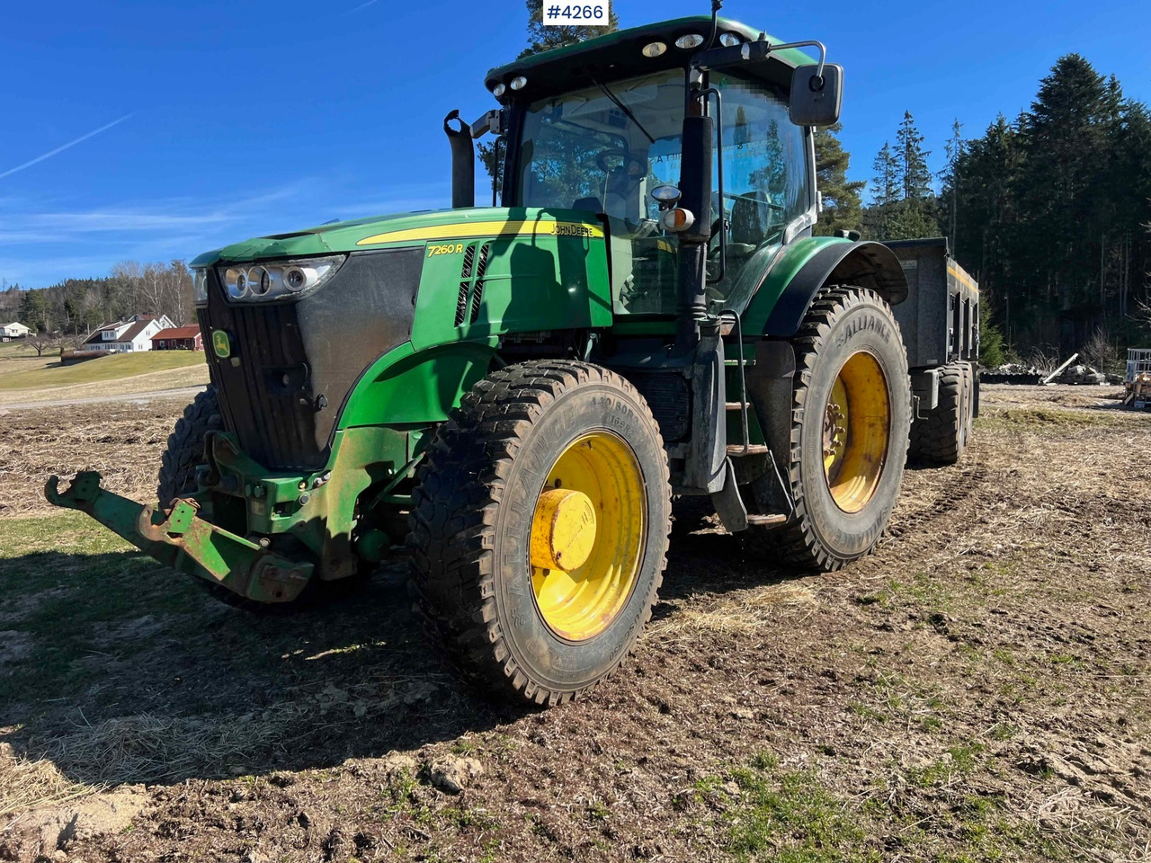 2012 John Deere 7260R Tractor w/ PTO - Τρακτέρ: φωτογραφία 3 2012 John Deere 7260R Tractor w/ PTO - Τρακτέρ: φωτογραφία 3
