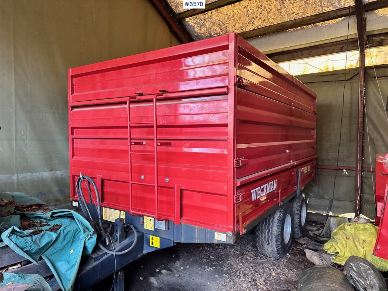 2013 Weckman WS-80. - Ρυμούλκα για τρακτέρ: φωτογραφία 3 2013 Weckman WS-80. - Ρυμούλκα για τρακτέρ: φωτογραφία 3