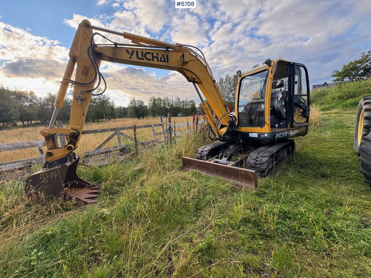 2013 Yuchai YC55-8 with only 448 hours. WATCH VIDEO! - Μίνι εκσκαφέας: φωτογραφία 5 2013 Yuchai YC55-8 with only 448 hours. WATCH VIDEO! - Μίνι εκσκαφέας: φωτογραφία 5