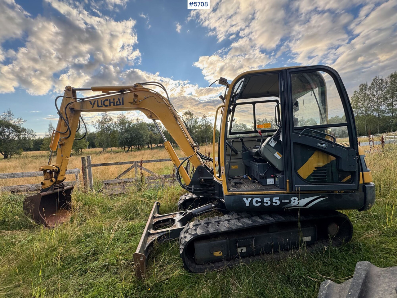 2013 Yuchai YC55-8 with only 448 hours. WATCH VIDEO! - Μίνι εκσκαφέας: φωτογραφία 1 2013 Yuchai YC55-8 with only 448 hours. WATCH VIDEO! - Μίνι εκσκαφέας: φωτογραφία 1